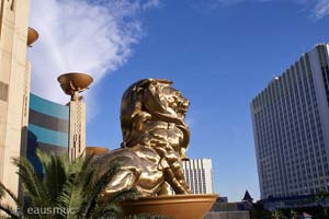 Löwe vor dem MGM