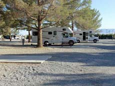 Wohnmobile auf dem Campground