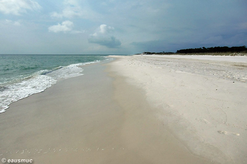 Strand auf der Golfseite
